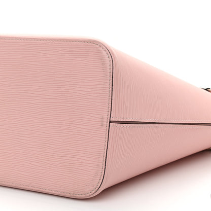Louis Vuitton Epi Neverfull MM Rose Ballerine 10 of 10