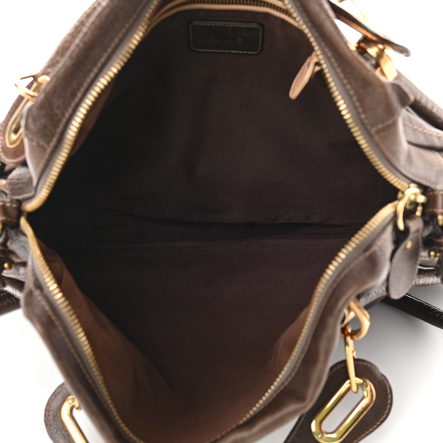 Calfskin Large Paraty Chocolate