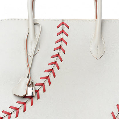 Hermes Evercolor 1923 Bolide 45 Baseball Bag Gris Perle 8 of 11