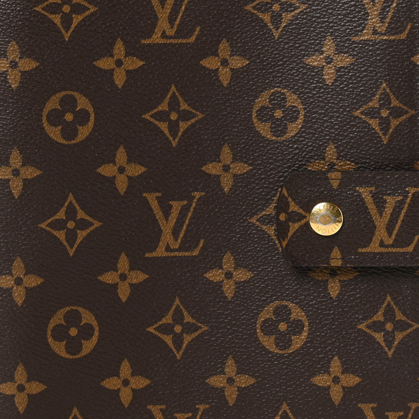 Monogram Large Ring Agenda Cover