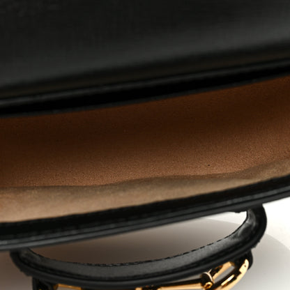 Gucci Azalea Calfskin Web Horsebit 1955 Wallet On Strap Black 5 of 11