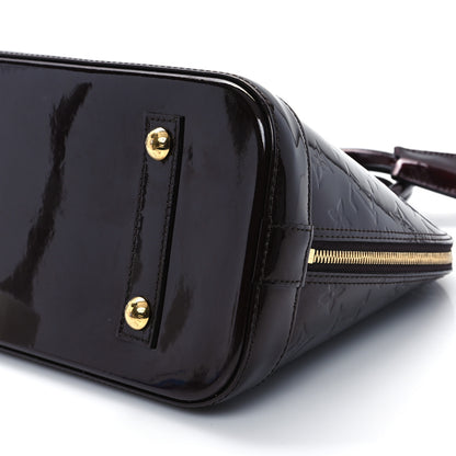 Louis Vuitton Vernis Alma PM  Amarante 9 of 11
