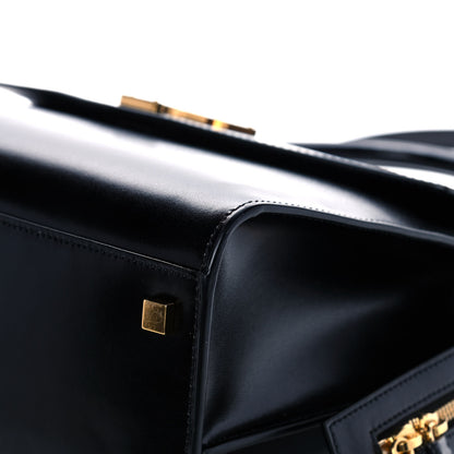 Saint Laurent Shiny Calfskin Medium Uptown Tote Black 10 of 14