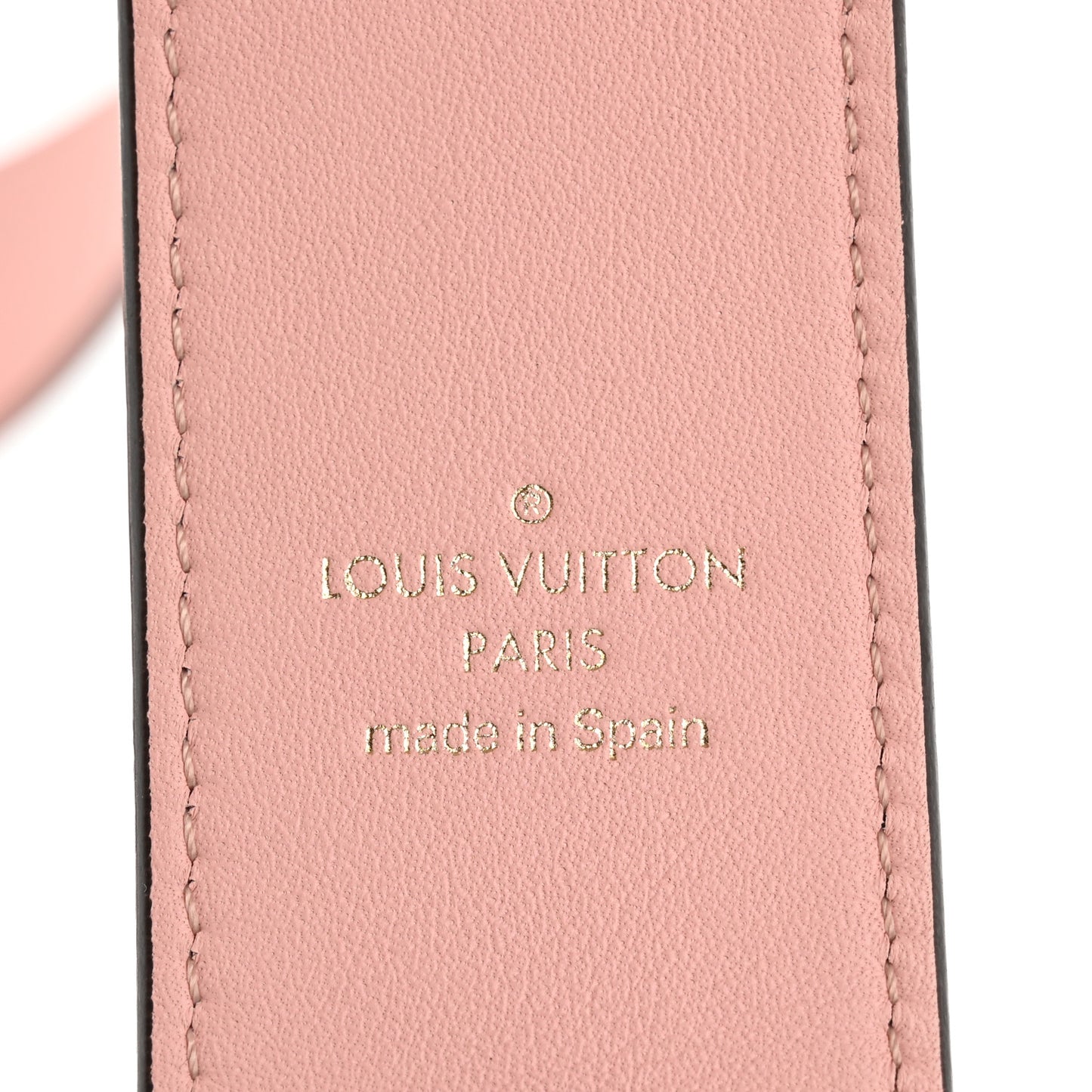 Monogram Bandouliere Shoulder Strap Rose Poudre