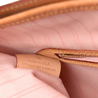 Louis Vuitton Damier Azur Delightful PM Pink 7 of 12