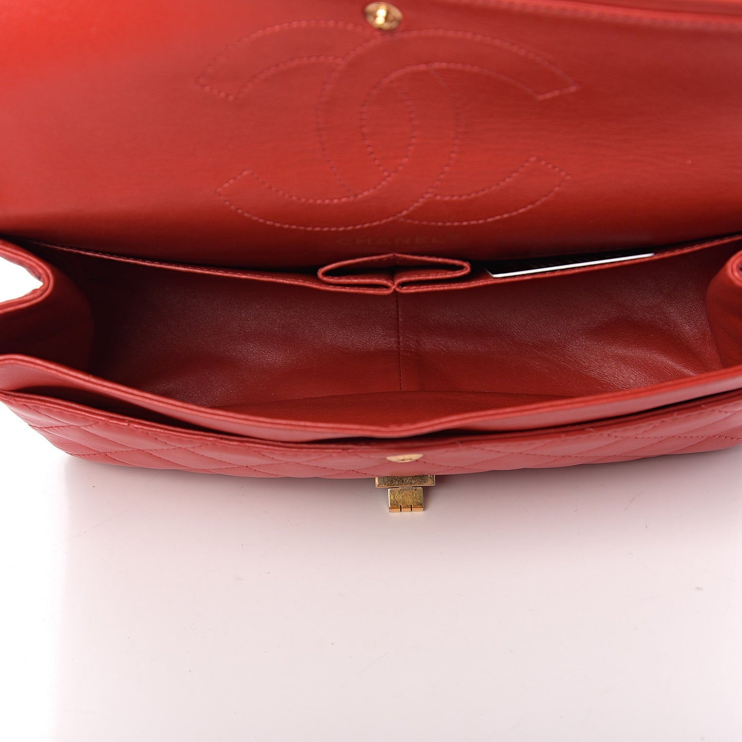 Lambskin Quilted 2.55 Reissue 226 Flap Red