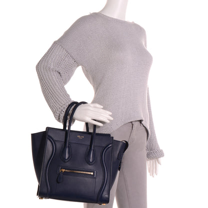 Celine Palmelato Micro Luggage Ink 2 of 8