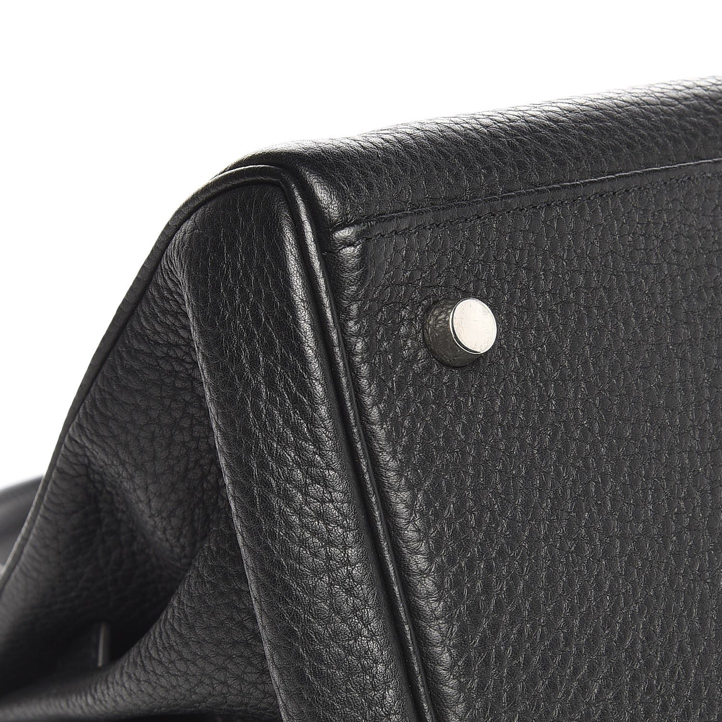 Taurillon Clemence Shoulder Kelly 40 Black