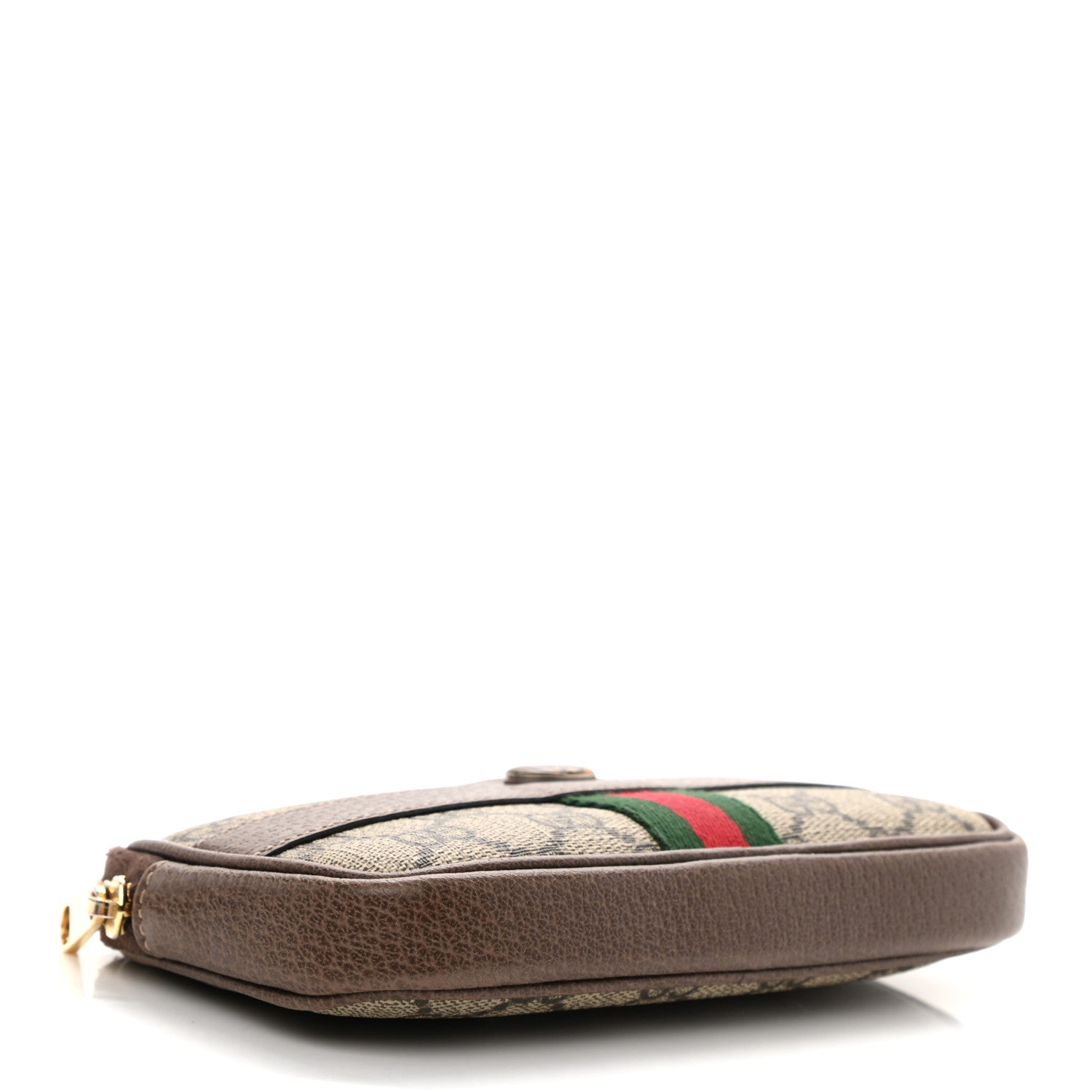 Gucci GG Supreme Monogram Ophidia Belted iPhone Case 85 34 Dark Brown 4 of 11