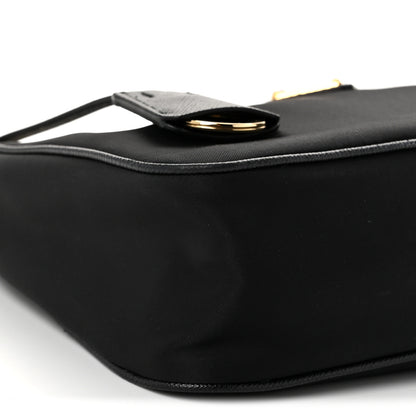 Prada Nylon Re-Edition 2005 Shoulder Bag Black 10 of 11