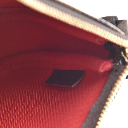 Louis Vuitton Damier Ebene Mini Pochette Accessories 7 of 8
