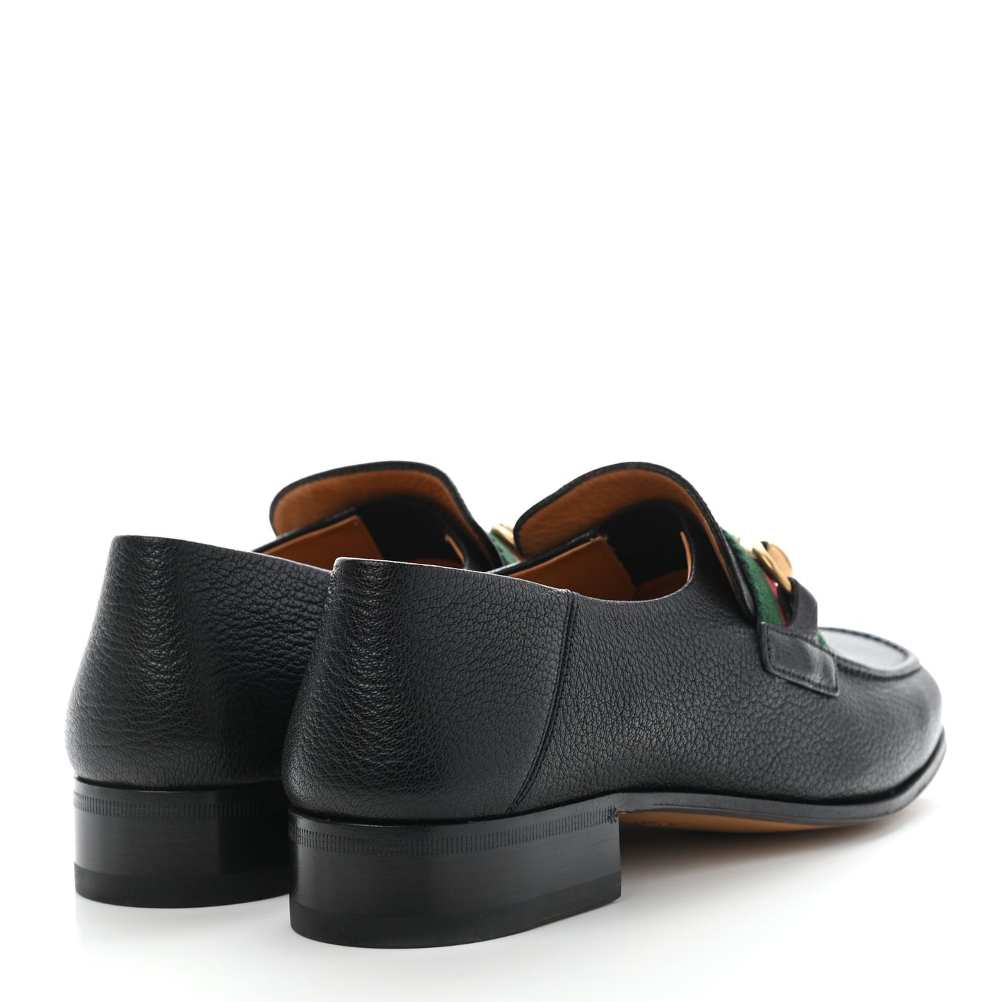 Havely Kid Web Mens Horsebit Loafers 6 Black