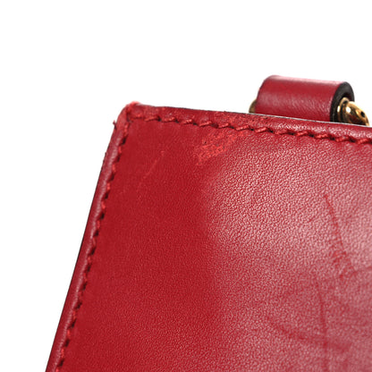 Gucci Nappa Bamboo Web Small Nymphaea Top Handle Bag Hibiscus Red 14 of 18