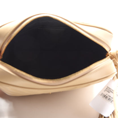 Saint Laurent Calfskin Matelasse Monogram Lou Camera Bag Ivory Natural 5 of 9