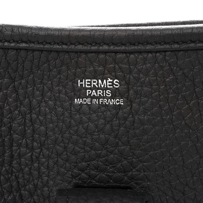 Hermes Taurillon Clemence Evelyne III GM Black 6 of 10