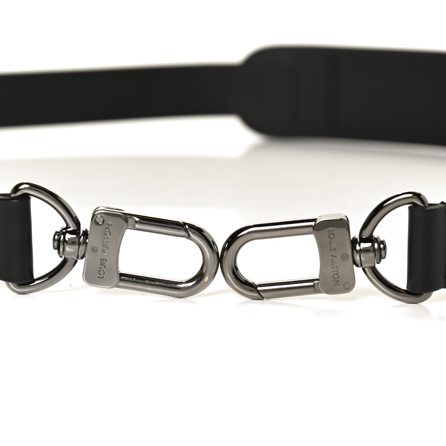 Calfskin Adjustable Shoulder Strap Black