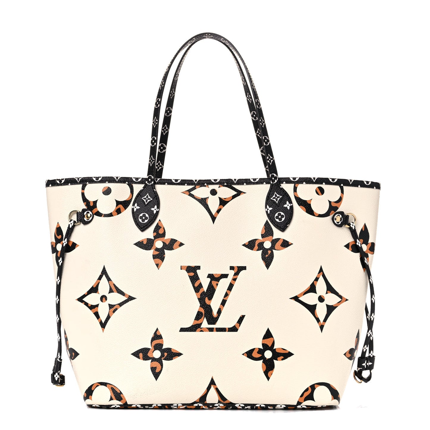 Monogram Giant Jungle Neverfull MM Ivory