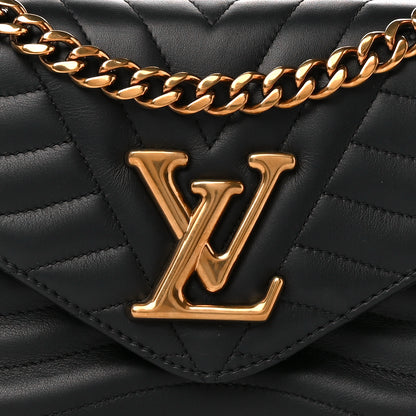 Louis Vuitton Calfskin New Wave Chain PM Black 9 of 11