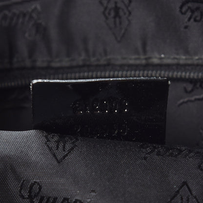 Gucci Monogram Patent Trim Tote Black 7 of 14