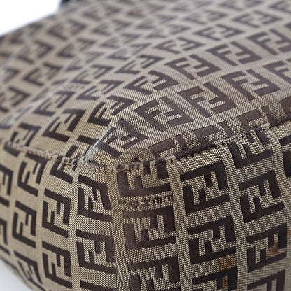 Fendi Zucchino Hobo Dark Brown 9 of 15