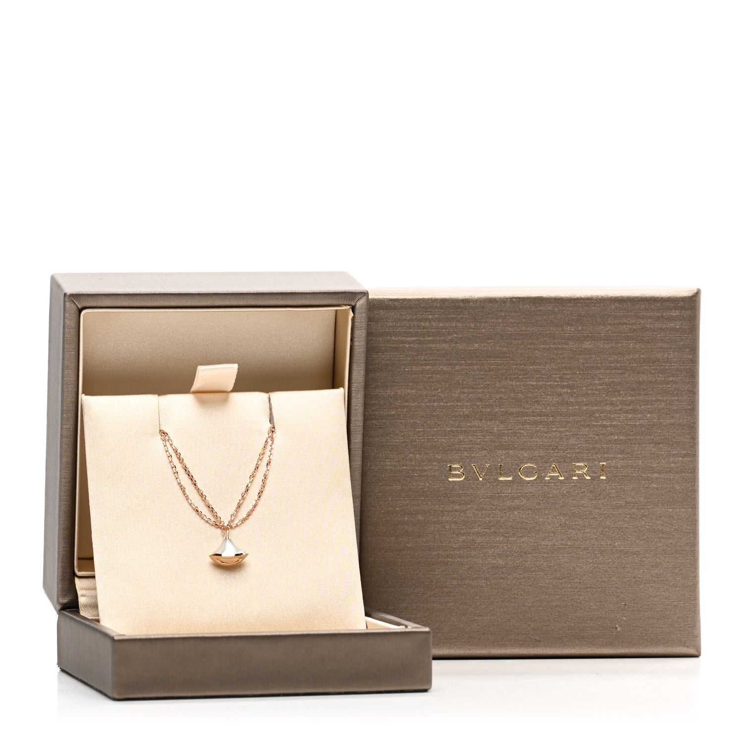 Bulgari 18K Rose Gold Mother of Pearl Divas' Dream Bracelet SM 4 of 4