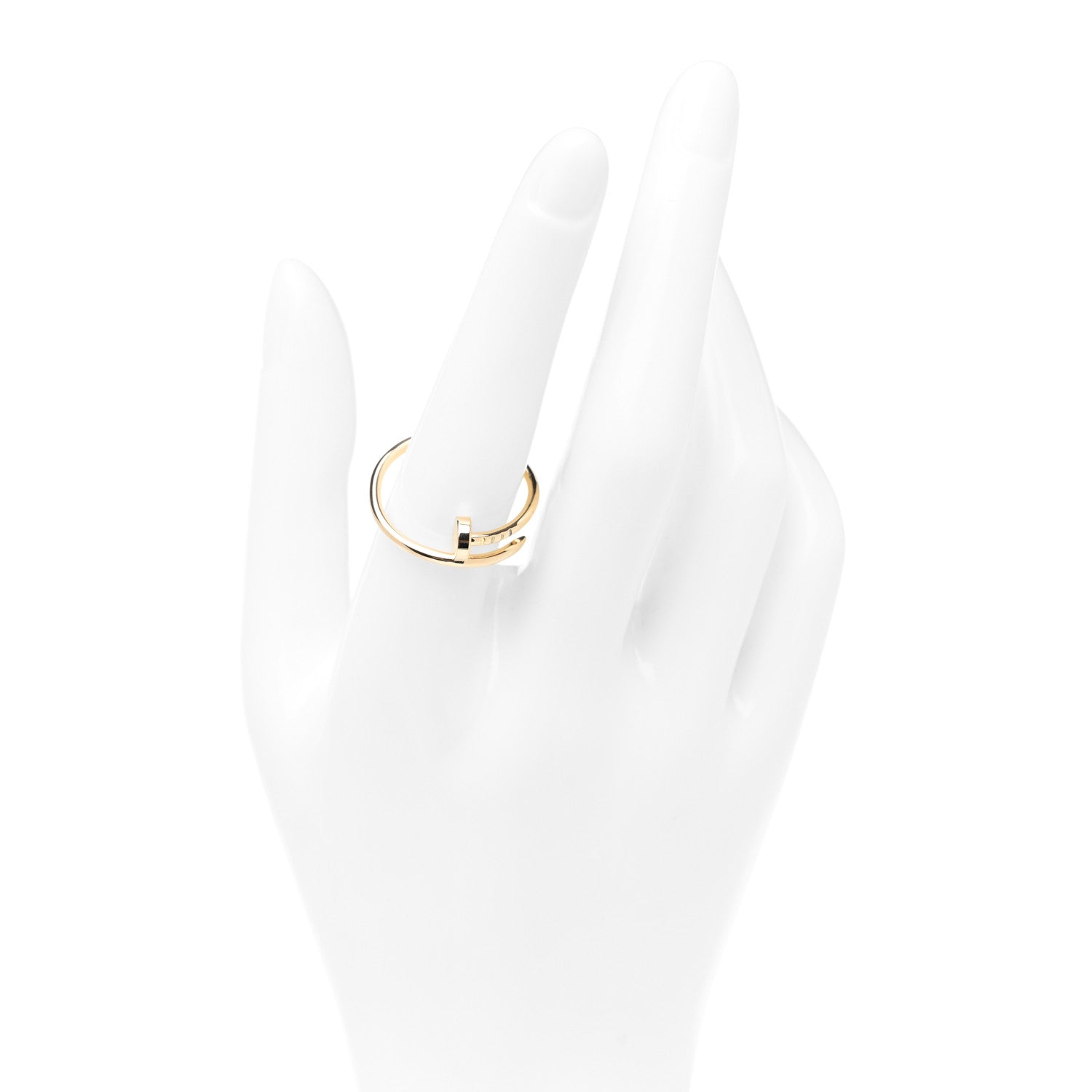 Cartier 18K Yellow Gold Small Juste Un Clou Ring 60 9 2 of 5