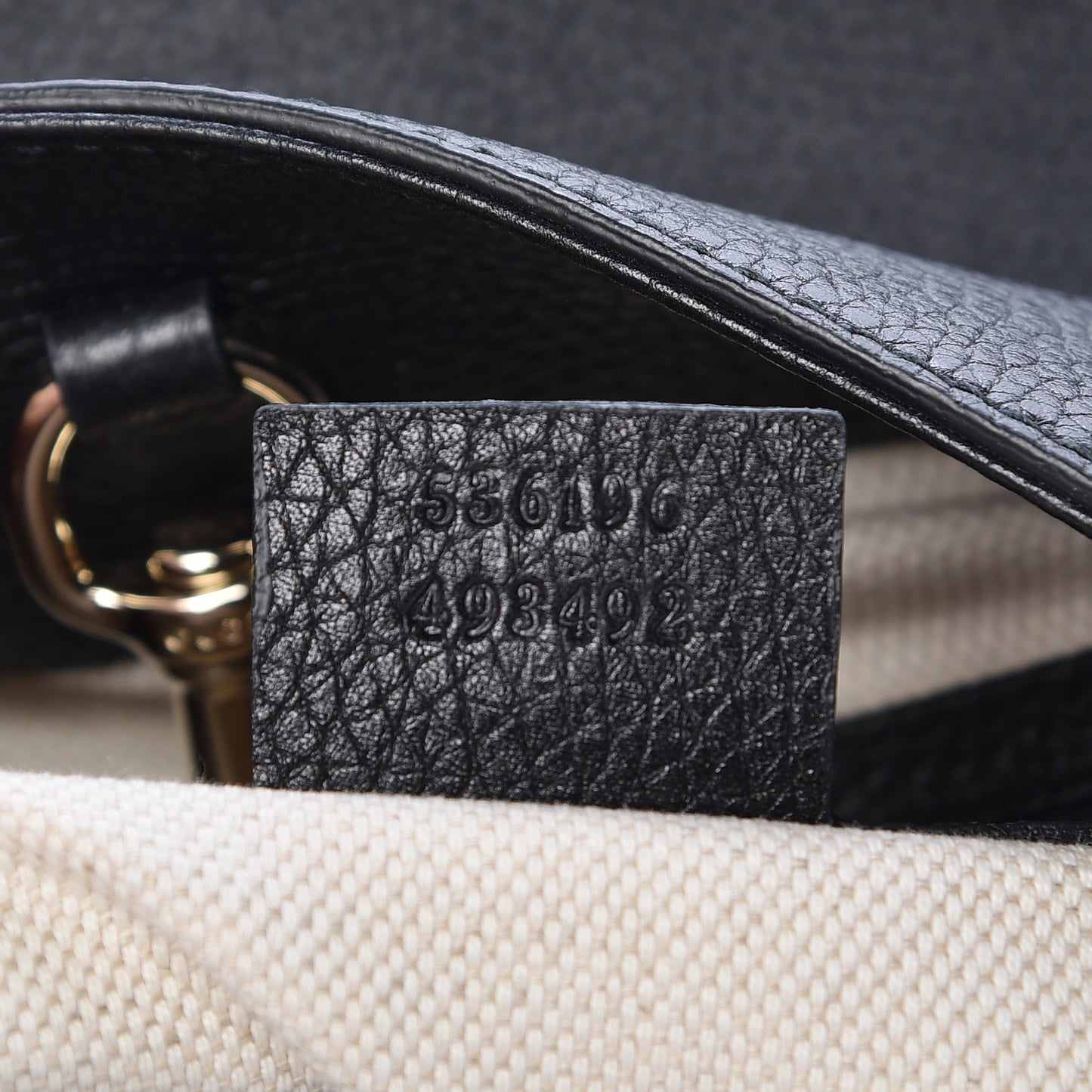 Pebbled Calfskin Medium Soho Chain Shoulder Bag Black