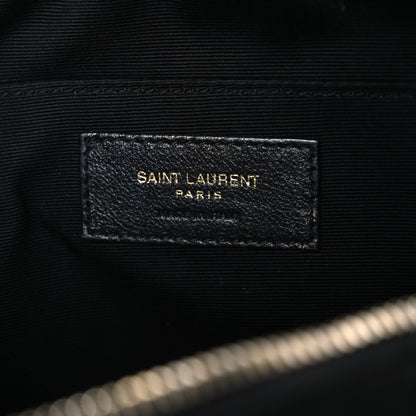 Saint Laurent Nylon Matelasse Monogram Lou Camera Bag Black 6 of 10
