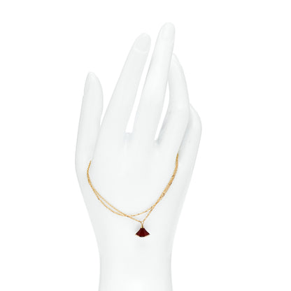 Bulgari 18K Rose Gold Carnelian Divas' Dream Bracelet SM 2 of 5