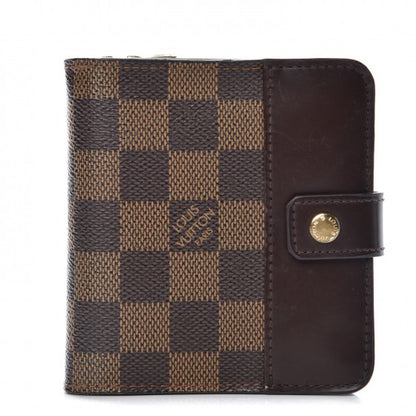 Louis Vuitton Damier Ebene Zippe Zipped Compact Wallet 1 of 12