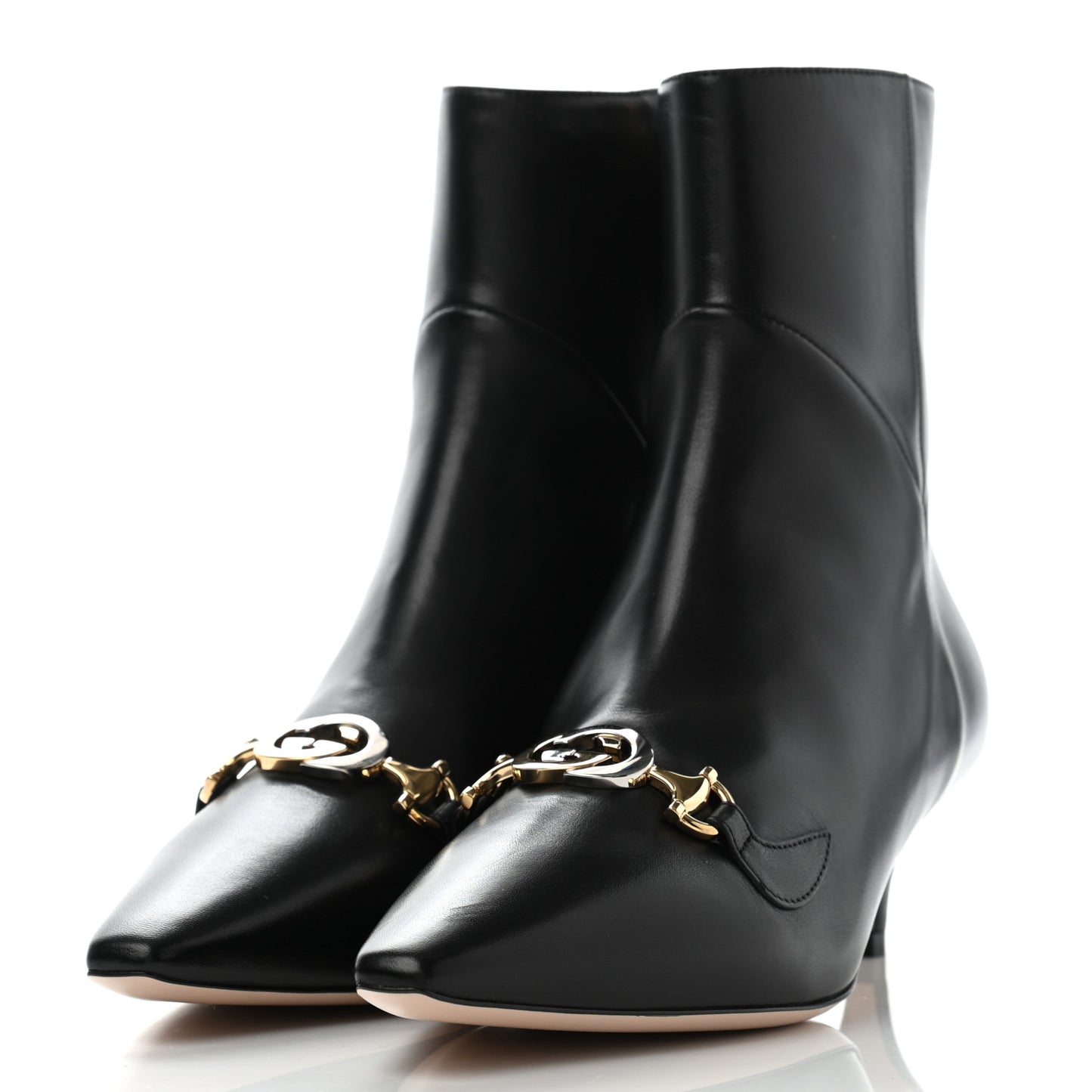 Nappa Zumi Mid Ankle Boots 37.5 Black