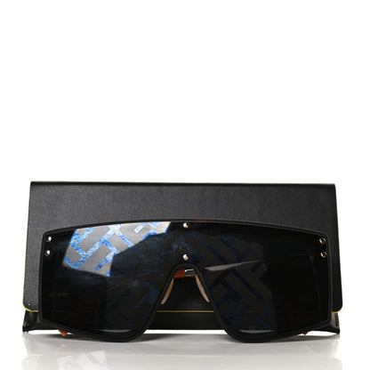 Fendi FF Shield Sunglasses FF M0076/G/S Black 8 of 8