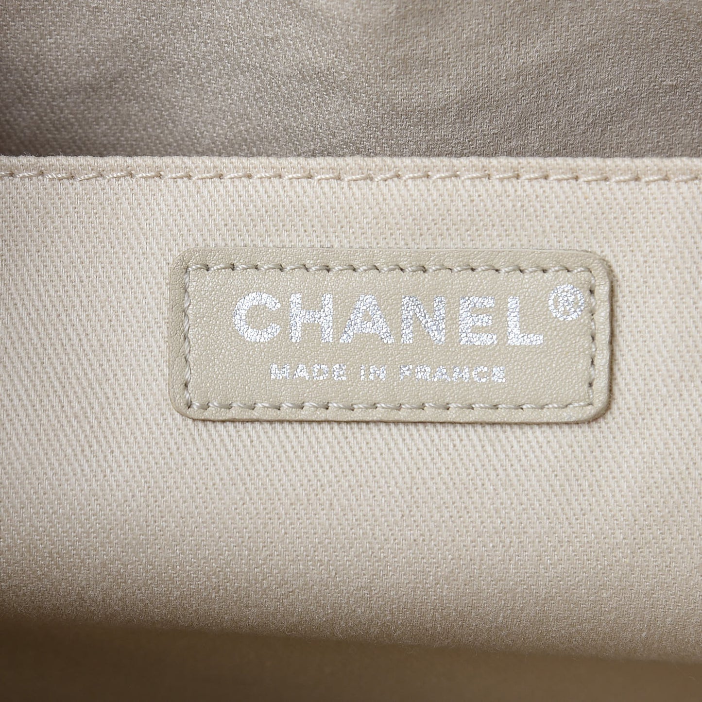 Grained Vegetal Calfskin Urban Shopping Tote Beige