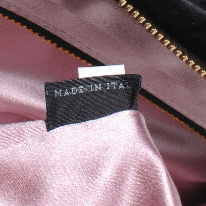 Prada Satin Evening Bag Black 8 of 9