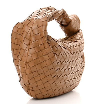 Bottega Veneta Nappa Intrecciato Teen Jodie Hobo Caramel 3 of 12