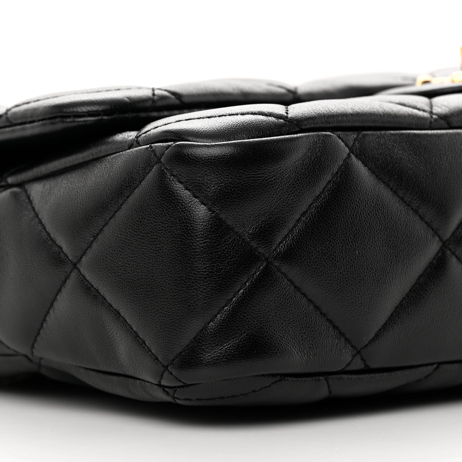 Chanel Lambskin Quilted Large CC Funky Town Flap Black 9 of 13