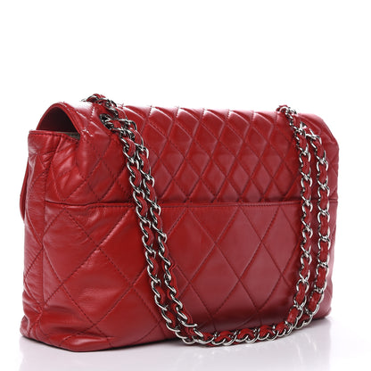 Chanel Calfskin Quilted In The Business Flap Red 3 of 15