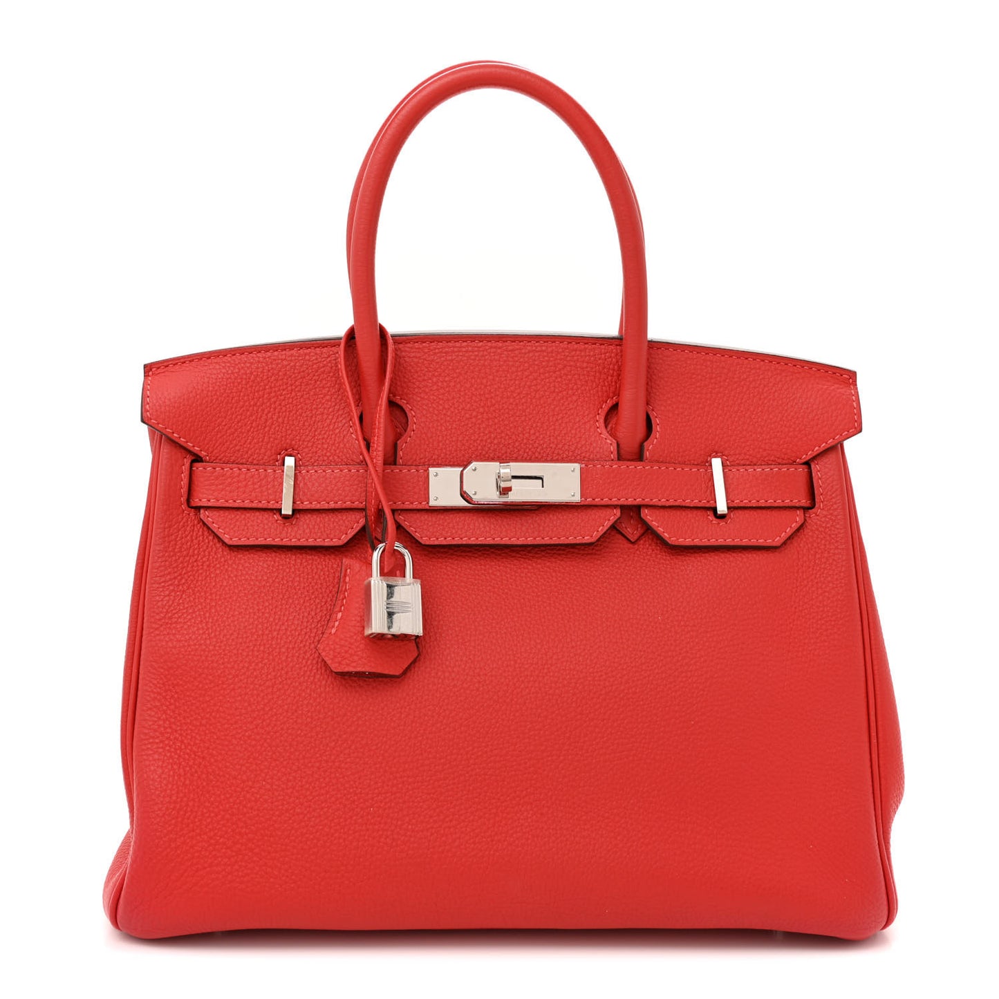 Togo Birkin 30 Rouge Pivoine