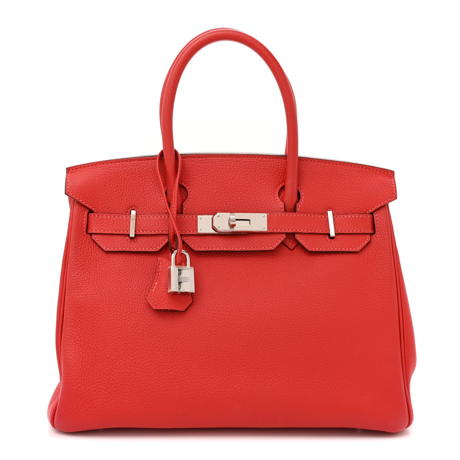 Hermes Togo Birkin 30 Rouge Pivoine 1 of 12