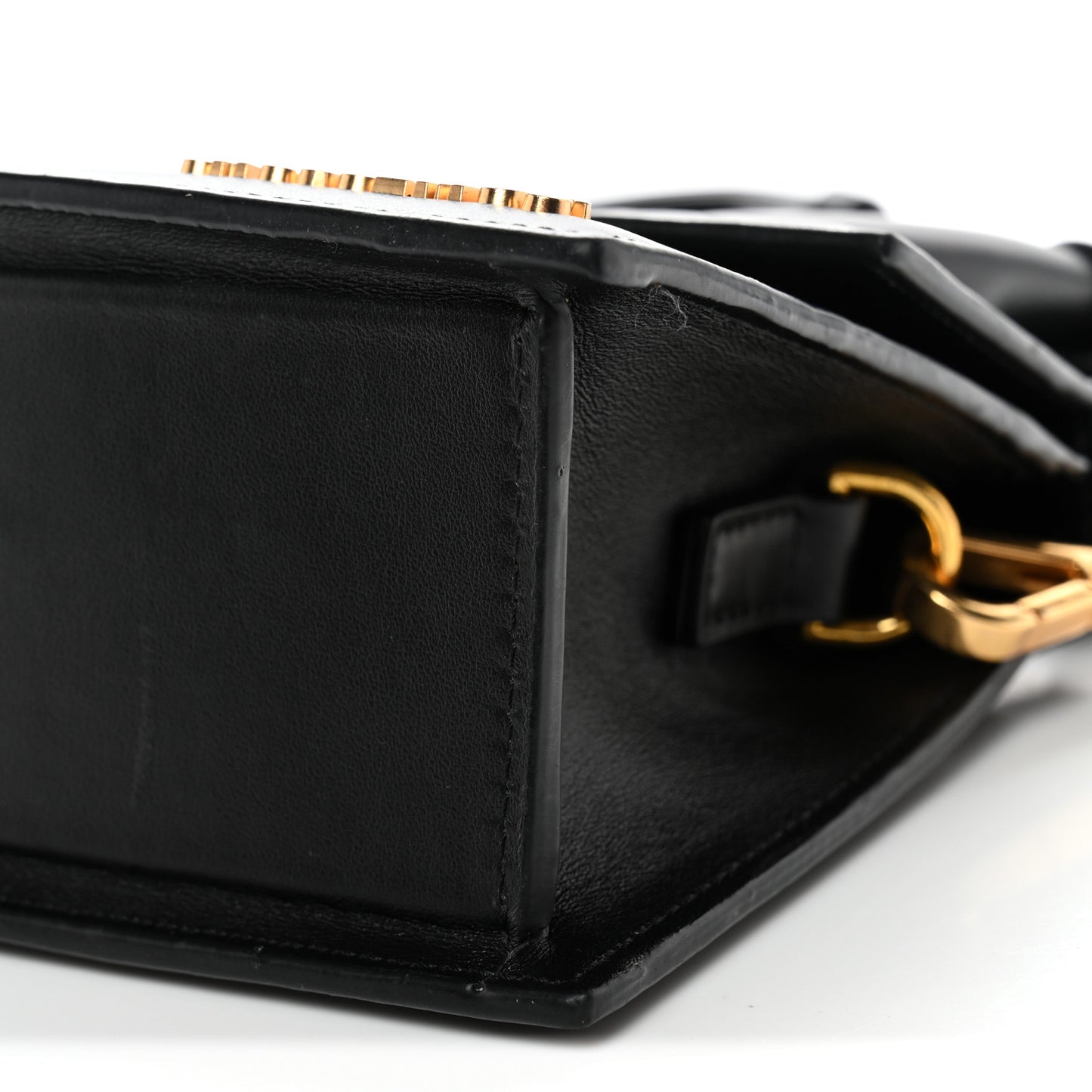 Smooth Calfskin Le Chiquito Noeud Black