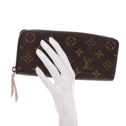 Louis Vuitton Monogram Clemence Wallet Rose Ballerine 2 of 10