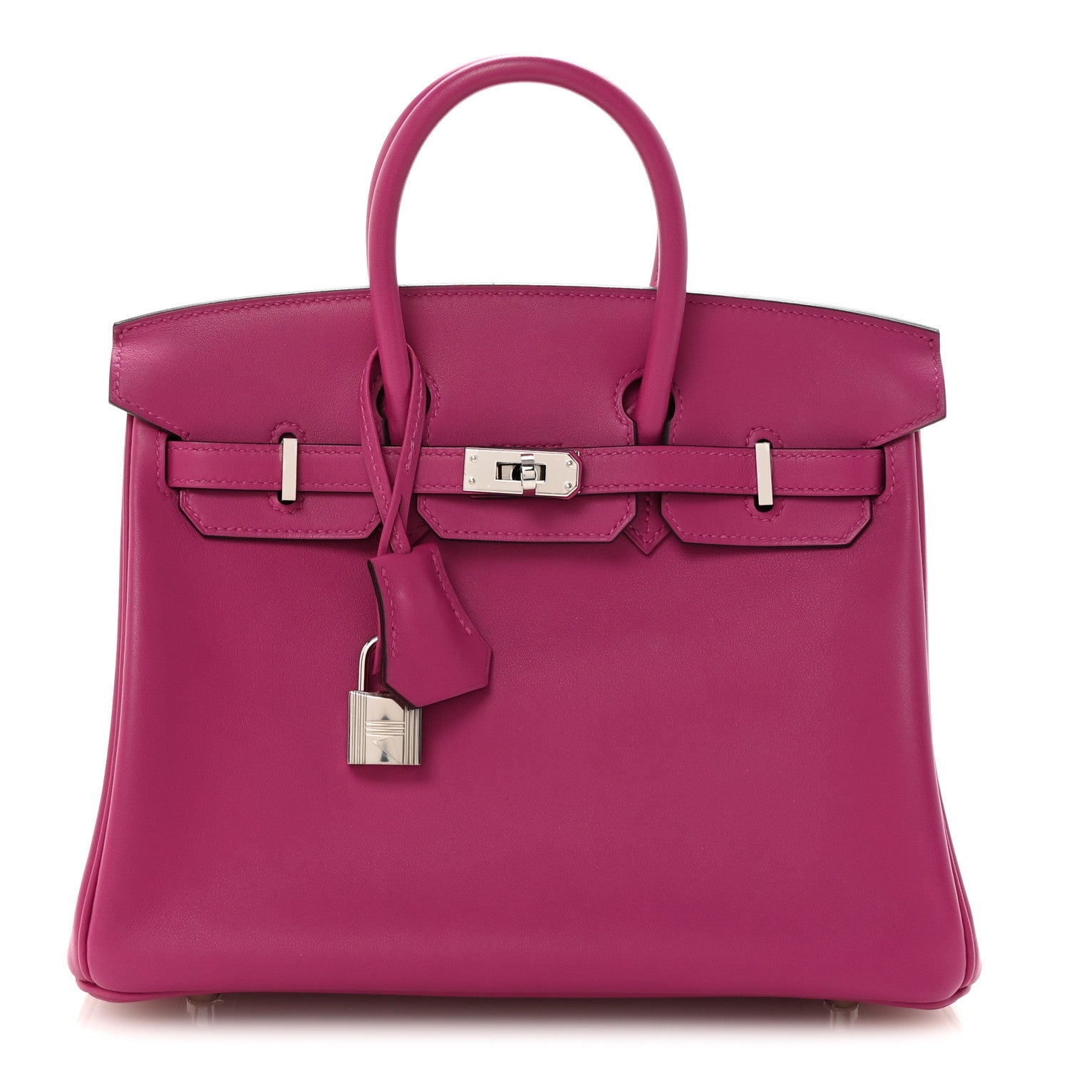 Hermes Swift Birkin 25 Rose Pourpre 1 of 11
