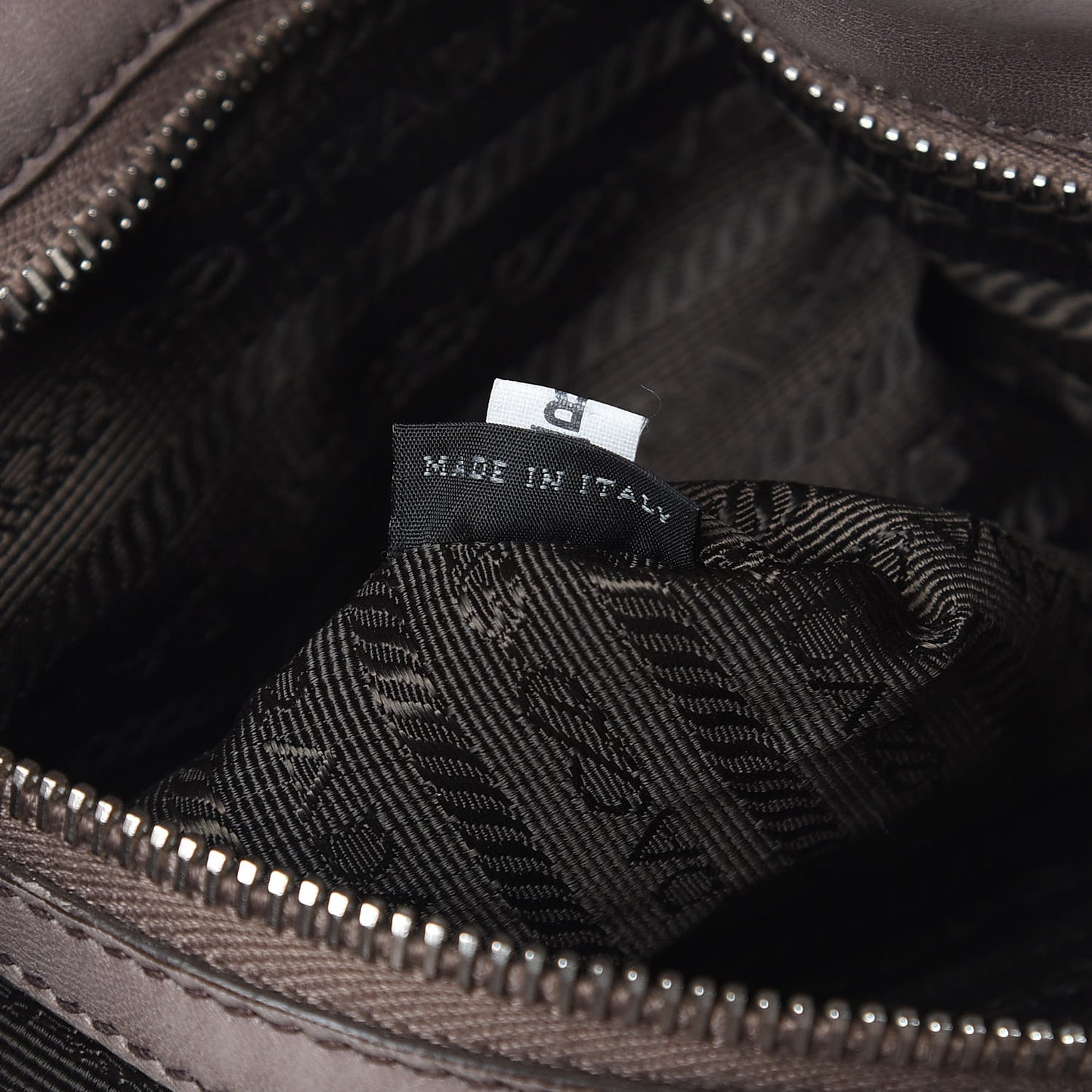 Nappa Gaufre Shopping Satchel Bambu