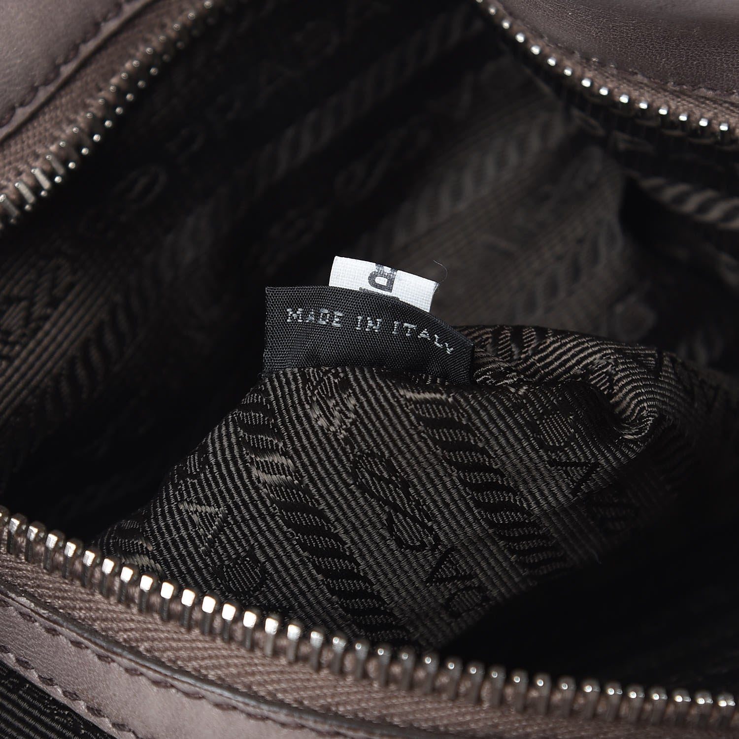 Prada Nappa Gaufre Shopping Satchel Bambu 7 of 18