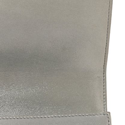 Christian Dior Metallic Calfskin Small Diorama Flap Bag Silver 12 of 15