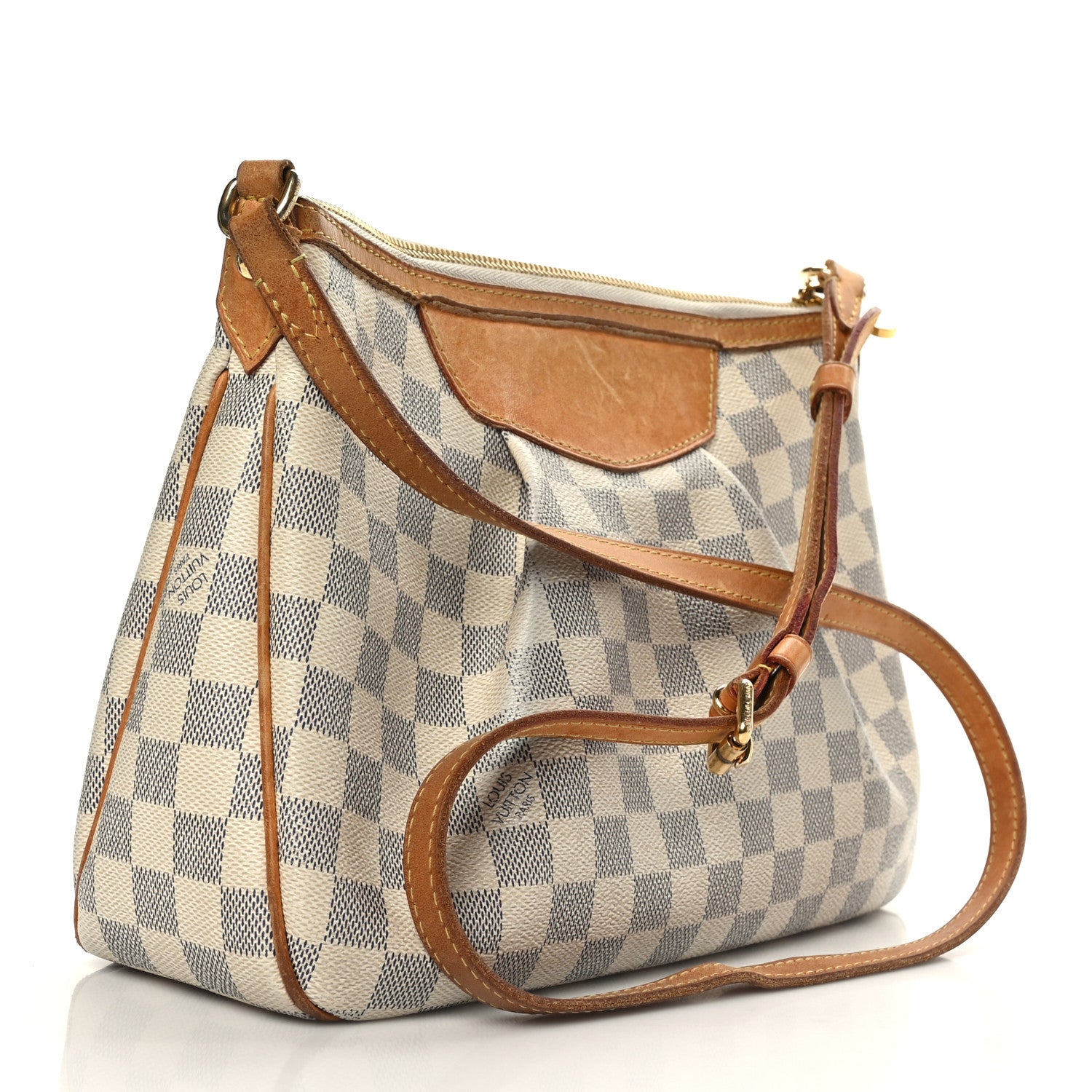 Louis Vuitton Damier Azur Siracusa PM 3 of 8