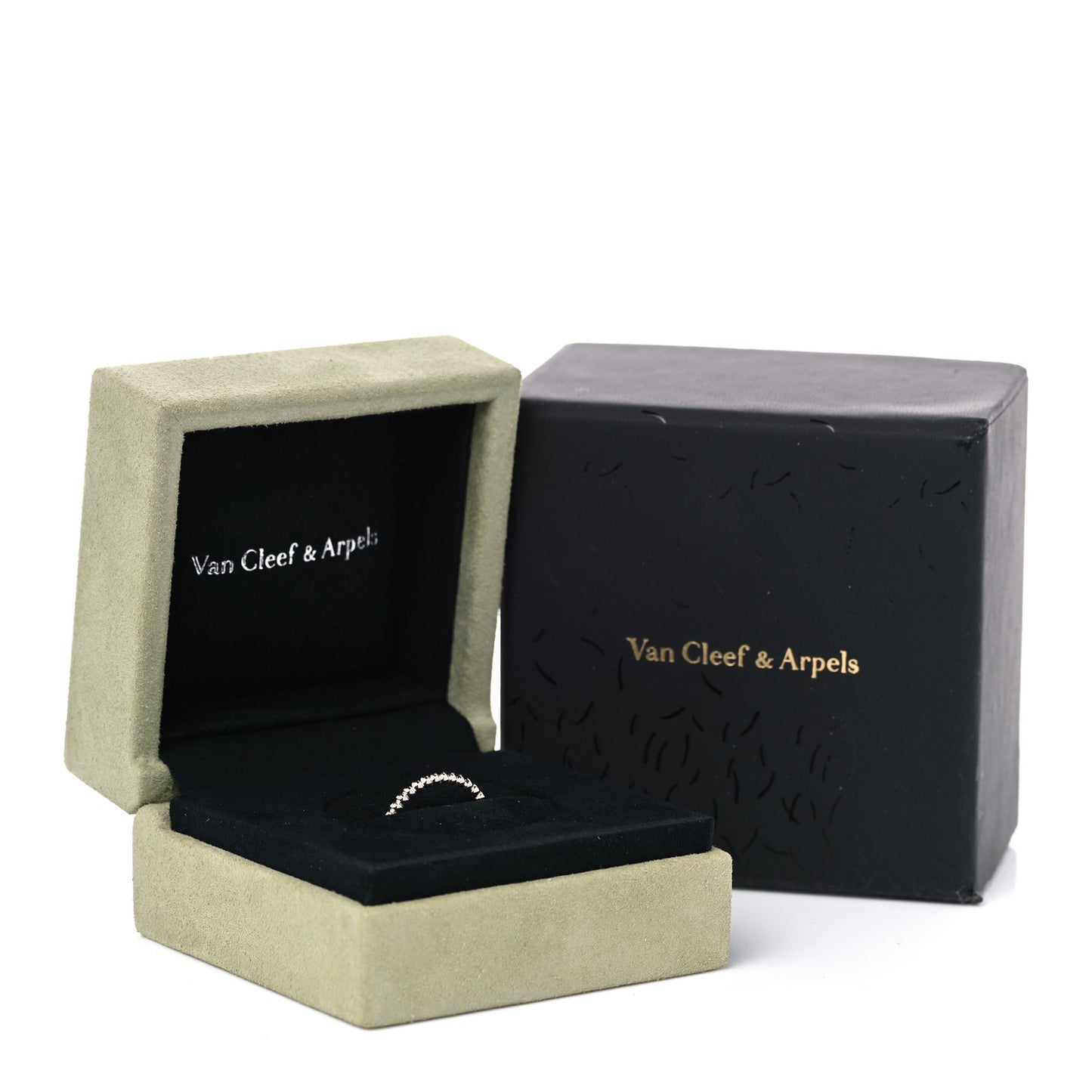 18K White Gold Small Perlee Ring 53 6.5