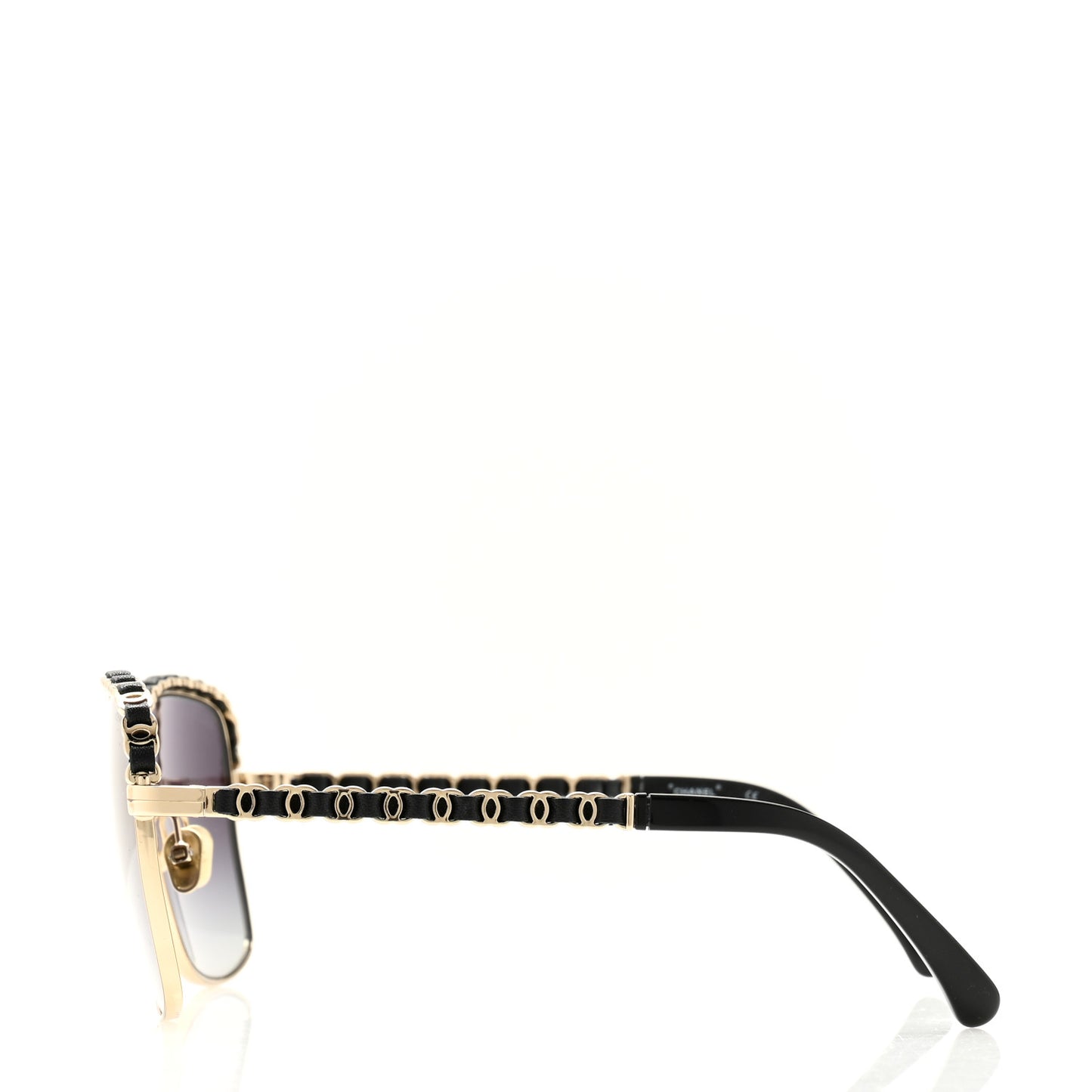 Metal Square Chain Sunglasses 71369 Grey