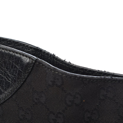 Gucci Monogram Hasler Hobo Black 8 of 14