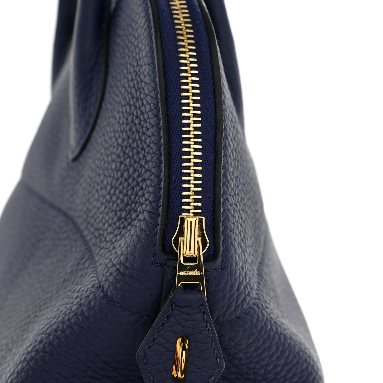 Hermes Taurillon Clemence Bolide 31 Bleu Encre 10 of 13